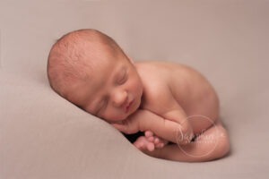Newborn portrait baby safety Samphire Photography Sussex
