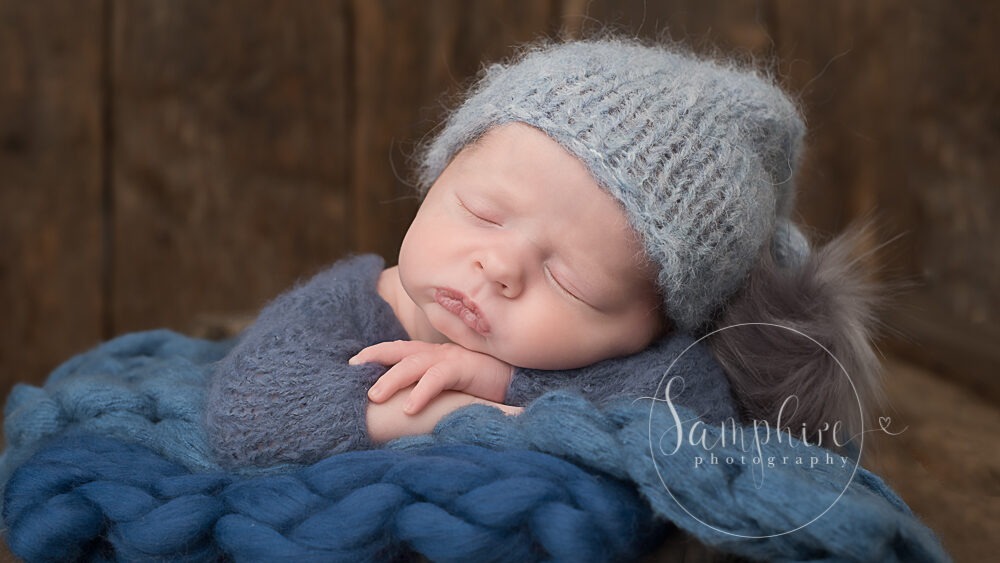Samphire Photography Billingshurst Newborn Photographer baby boy portrait specialist Sussex sleeping