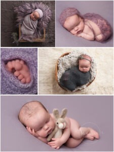 selection of images from newborn photographer horsham Samphire Photography