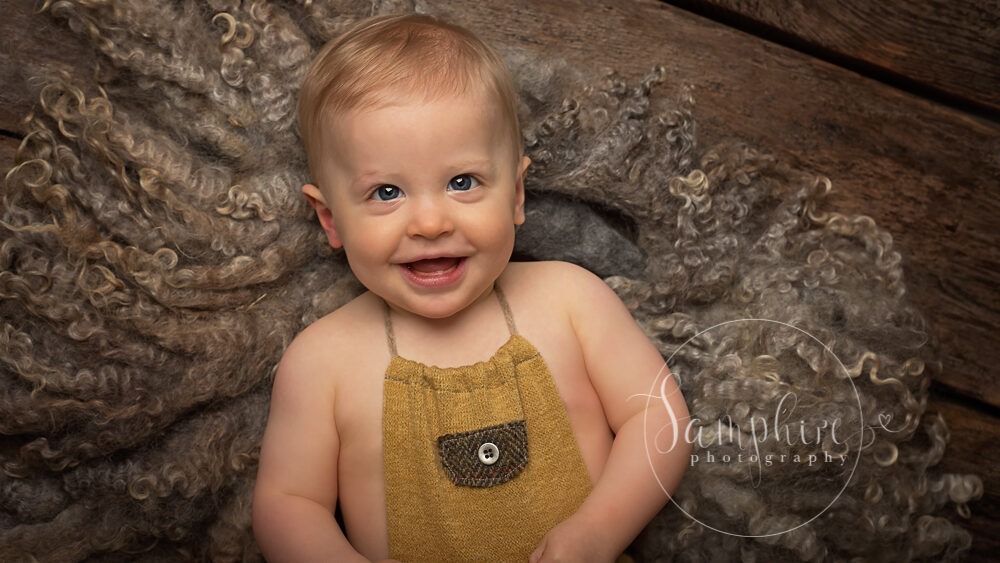 Happy little boy baby photographer in horsham by Samphire Photography