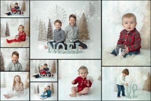 Snowy Christmas Portraits in West Sussex by Samphire Photography