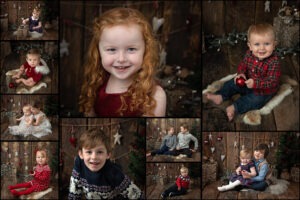 Warm and rustic christmas portraits by Samphire Photography near Horsham