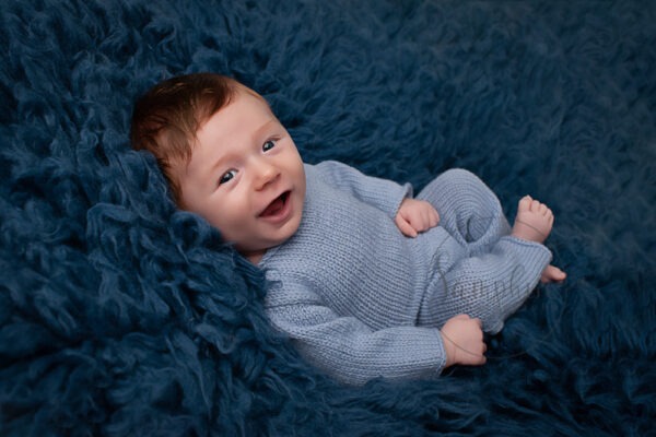 Baby photographer Horsham smiling baby boy