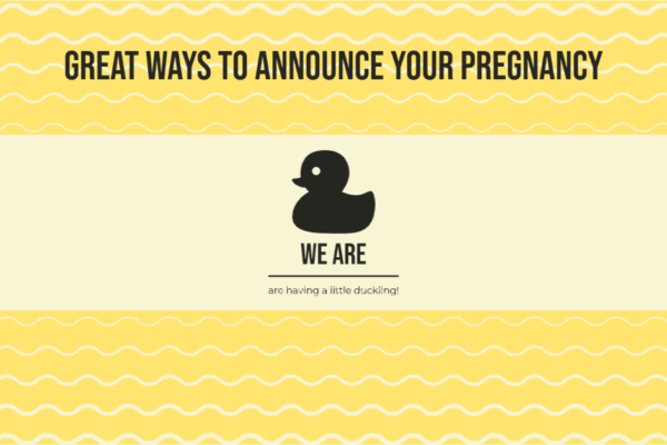 Great Ways to announce your pregnancy