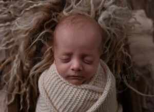 baby portrait by newborn photographer Brighton