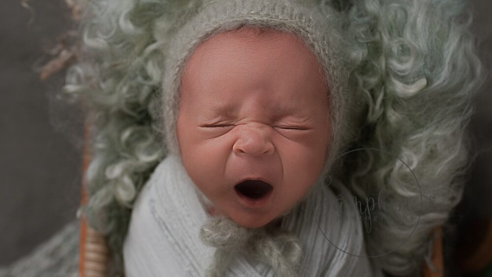 yawning newborn baby how to prepare for your newborn session