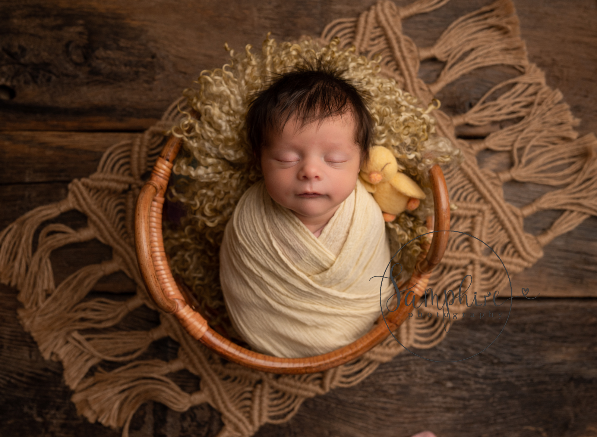 Bump to Baby newborn photograph